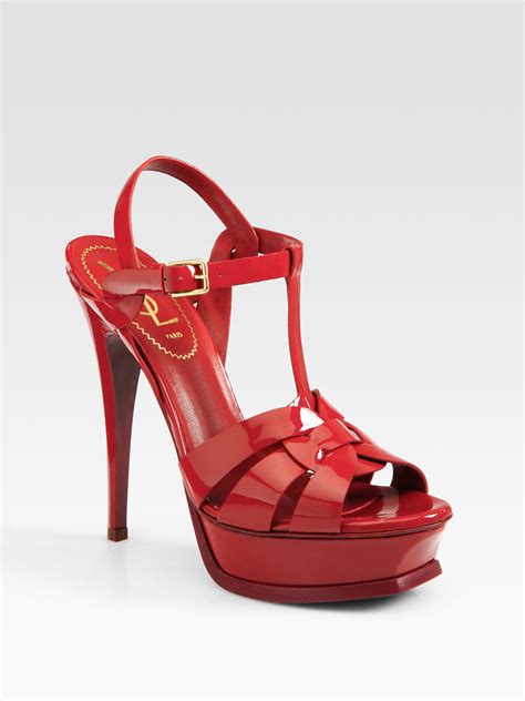 ysl tribute shoes red|ysl tribute shoes on sale.